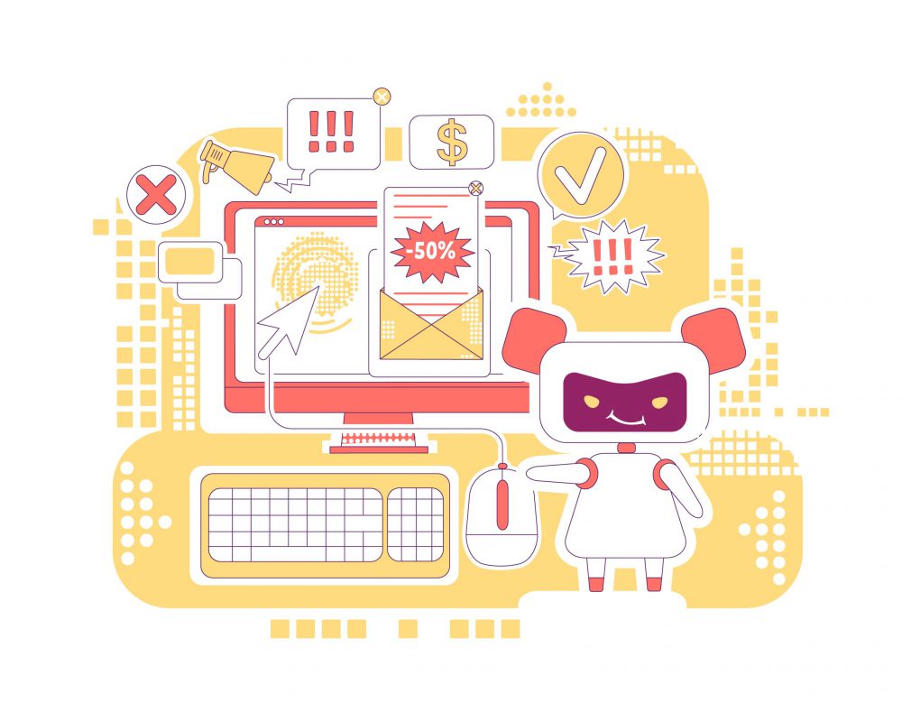 traffic bot performing click fraud