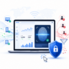Device fingerprinting dashboard blocking invalid clicks and protecting PPC traffic.