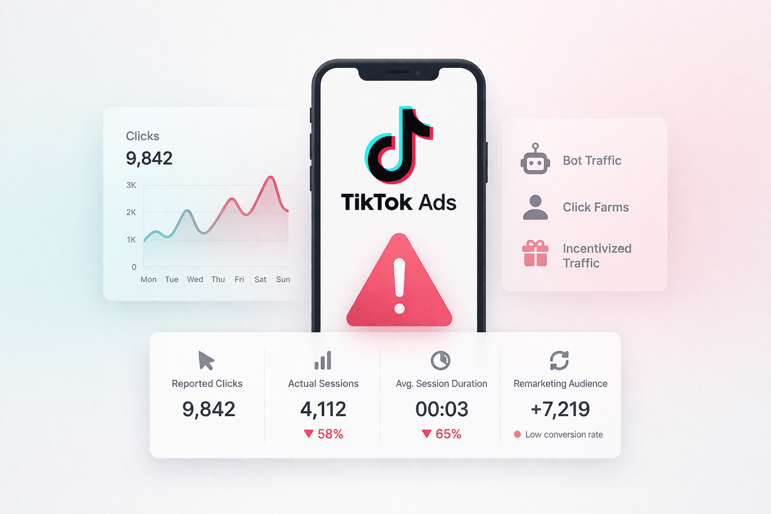 TikTok Ads click fraud